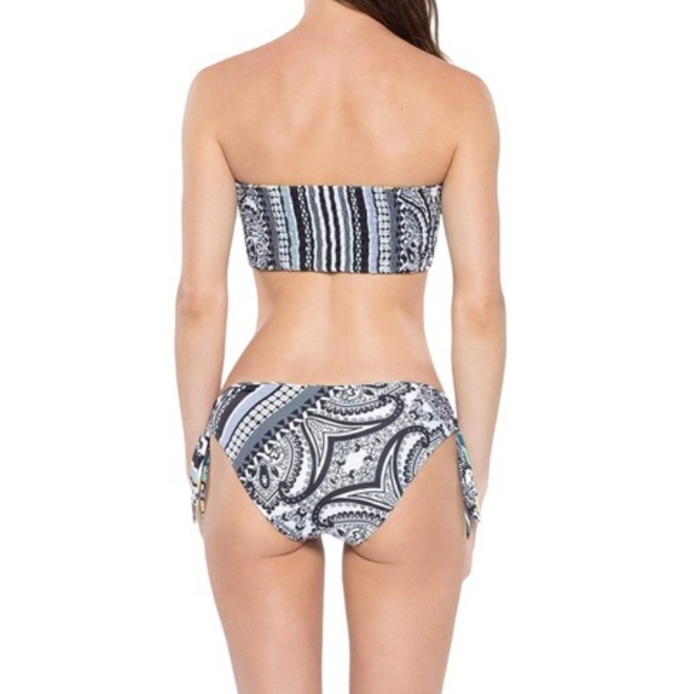 NWT Becca Reversible Bandeau Bikini Top size Large - Picture 6 of 13